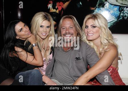 Vince Neil ouvre son nouveau strip club « Girls Girls Girls » à Las Vegas, Nevada. 16th mars 2012. Banque D'Images