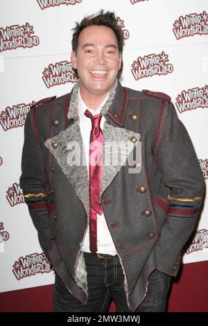 Danseuse Craig Revel Horwood au lancement VIP de Winter Wonderland de Hyde Park, qui bénéficie de lumières festives et d'une patinoire. Londres, Royaume-Uni. 11/18/10. Banque D'Images