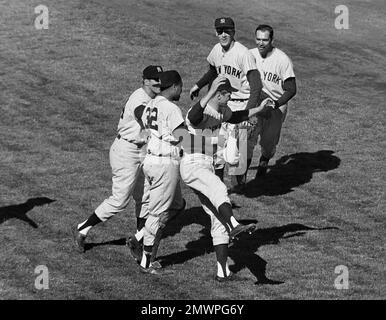 Elston Howard, New York Yankees catcher from 1955-67, first black  ballplayer to be a member of the Yankees team Stock Photo - Alamy