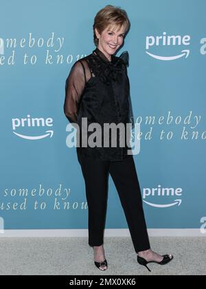 Culver City, États-Unis. 01st févr. 2023. CULVER CITY, LOS ANGELES, CALIFORNIE, États-Unis - FÉVRIER 01 : l'actrice américaine Julie Hagerty arrive à la première à Los Angeles de la vidéo Amazon Prime « Somebody I Used to Know », qui s'est tenue au Culver Theatre sur 1 février 2023 à Culver City, Los Angeles, Californie, États-Unis. (Photo de Xavier Collin/image Press Agency) Credit: Image Press Agency/Alay Live News Banque D'Images