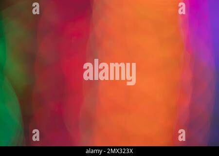 Flou intentionnel abstrait sur fond multicolore Banque D'Images