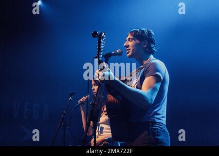 Copenhague, Danemark. 01st févr. 2023. Le chanteur, compositeur et musicien américain Sam Burton joue un concert à VEGA à Copenhague. (Crédit photo : Gonzales photo/Alamy Live News Banque D'Images