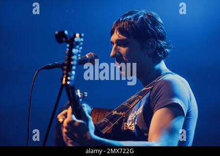 Copenhague, Danemark. 01st févr. 2023. Le chanteur, compositeur et musicien américain Sam Burton joue un concert à VEGA à Copenhague. (Crédit photo : Gonzales photo/Alamy Live News Banque D'Images