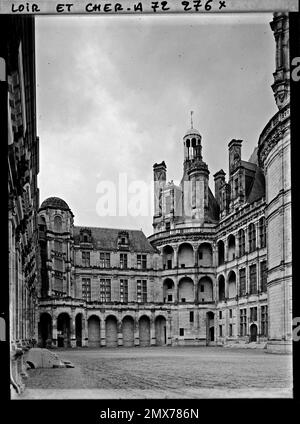 Chambord, France , 1909 - Centre de France - Auguste Léon - (juin) Banque D'Images