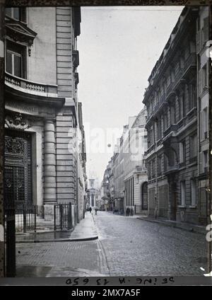 Paris (IXE arr.), France rue Laffitte vue de la rue Pillet-will , Banque D'Images