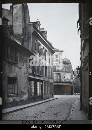 Paris (VE arr.), France rue Lanneau? , Banque D'Images