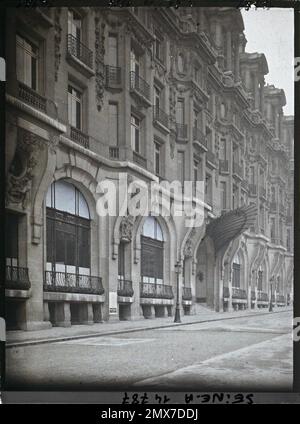 Paris (8th arr.), France l'hôtel Elysée-Palace au 103 avenue des champs-Elysées , Banque D'Images