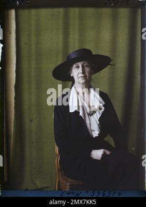 Propriété d'Albert Kahn, Boulogne, France Madame. .. , Banque D'Images