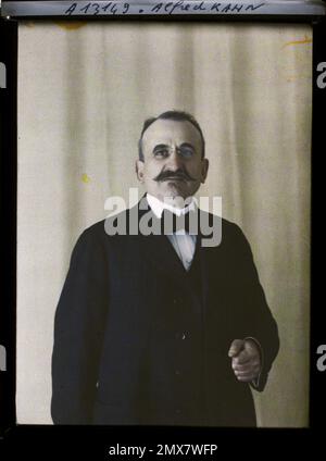 Propriété d'Albert Kahn, Boulogne, France M. Alfred Kahn , Banque D'Images