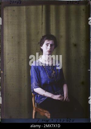 Propriété d'Albert Kahn, Boulogne, France Madame. .. , Banque D'Images