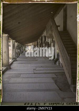 La Bastide-Clairence, France , 1924 - Aquitaine - Auguste Léon Banque D'Images