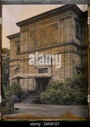 Bayreuth, Bavière, Allemagne , 1912 - Allemagne - Auguste Léon Banque D'Images