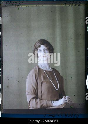 Propriété d'Albert Kahn, Boulogne, France Madame. .. , Banque D'Images