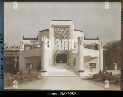 Paris (VIIE arr.), France l'exposition des arts décoratifs, Galeries Lafayette - Pavillon la Master , 1925 - exposition internationale des arts décoratifs et industriels modernes Paris Banque D'Images