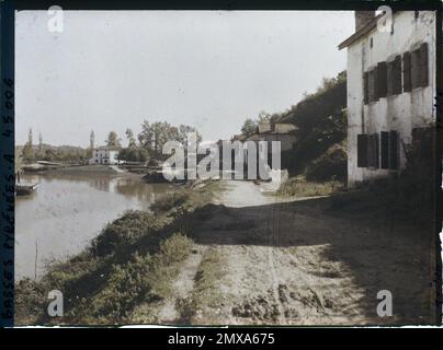 Guiche, France , 1924 - Aquitaine - Auguste Léon Banque D'Images