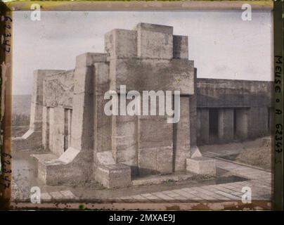 Douaumont, France , 1929 - provinces françaises - Stéphane Passet - (26 mars -18 mai) Banque D'Images