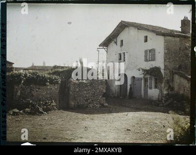 Guiche, France , 1924 - Aquitaine - Auguste Léon Banque D'Images