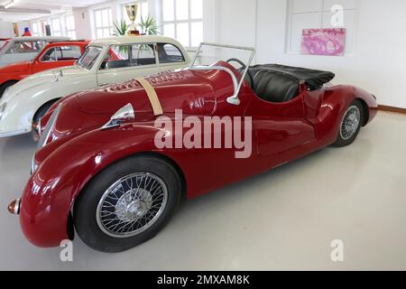 Fiat, musée de la voiture d'Engstingen, voiture classique, exposition, BMW, Engstingen, Bade-Wurtemberg, Allemagne Banque D'Images