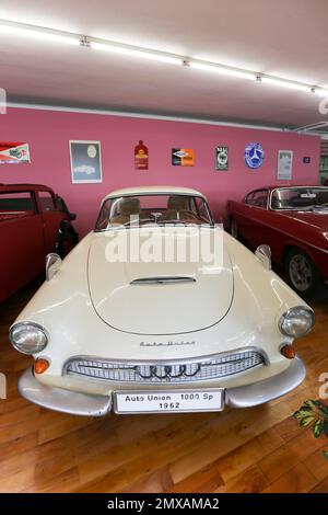 Audi, Auto Union, Musée de la voiture d'Engstingen, voiture classique, exposition, BMW, Engstingen, Bade-Wurtemberg, Allemagne Banque D'Images