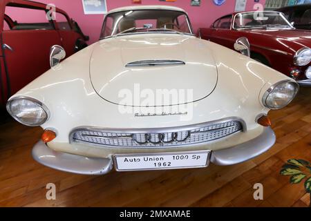 Audi, Auto Union, Musée de la voiture d'Engstingen, voiture classique, exposition, BMW, Engstingen, Bade-Wurtemberg, Allemagne Banque D'Images