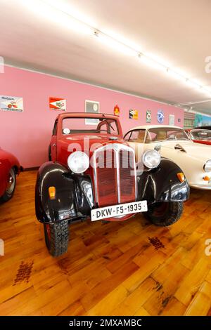 DKW, musée de la voiture d'Engstingen, voiture classique, exposition, BMW, Engstingen, Bade-Wurtemberg, Allemagne Banque D'Images