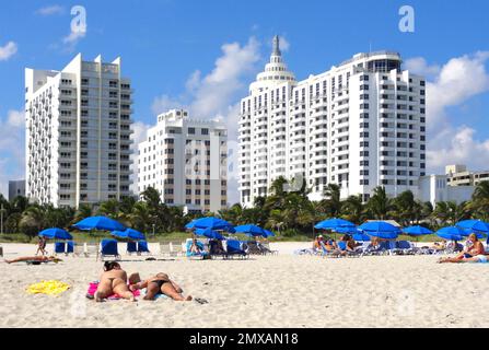 Miami Beach, Floride/ Miami Beach, Miami, Floride, Miami, Floride, États-Unis Banque D'Images