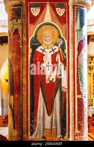 Fesken dans la Cattedrale di Santa mari Assunta, Nardo, Puglia, Nardo, Puglia, Italie Banque D'Images