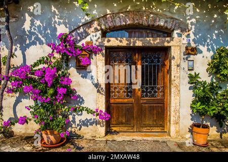 Cassone di Malcesine, Lac de Garde, Italie, Cassone di Malcesine, Lac de Garde, Italie Banque D'Images