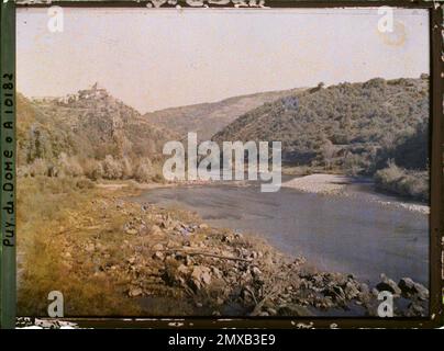 Coudes, France , 1916-1917 - Auvergne - Stéphane Passet - (septembre 1916 - février 1917) Banque D'Images