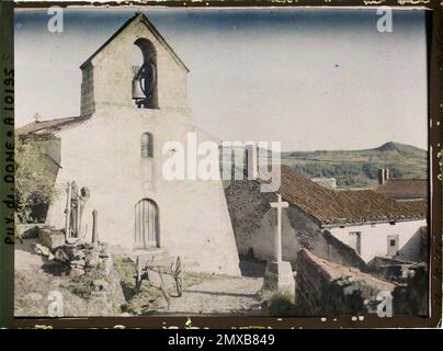 Coudes, France , 1916-1917 - Auvergne - Stéphane Passet - (septembre 1916 - février 1917) Banque D'Images