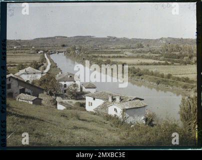 Guiche, France , 1924 - Aquitaine - Auguste Léon Banque D'Images