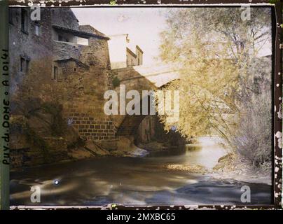 Coudes, France , 1916-1917 - Auvergne - Stéphane Passet - (septembre 1916 - février 1917) Banque D'Images