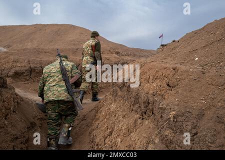 Latchine, 2/2/2023 Gilles Bader / le Pictorium Arménie postes