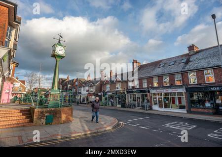Heathfield, 18 janvier 2023 : High Street Banque D'Images