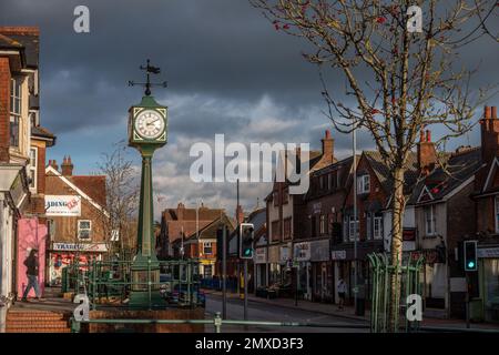 Heathfield, 18 janvier 2023 : High Street Banque D'Images