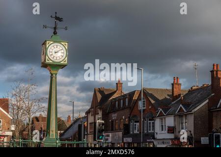 Heathfield, 18 janvier 2023 : High Street Banque D'Images