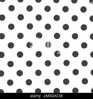 Transparent noir et blanc motif à pois vector Illustration de Vecteur