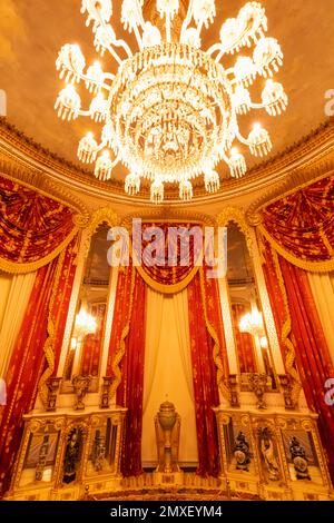 Angleterre, East Sussex, Brighton, The Royal Pavilion, The Saloon *** Légende locale *** Royaume-Uni,Grande-Bretagne,Grande-Bretagne,Angleterre,Anglais,Britannique Banque D'Images