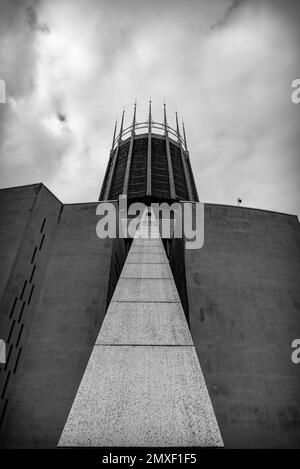 Cathédrale Métropolitaine de Liverpool Banque D'Images