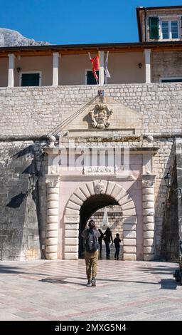 Entrée à la vieille ville de Kotor, Monténégro Banque D'Images