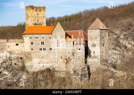 Hardegg Castle dans le nord de l'Autriche Banque D'Images