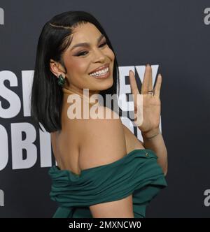 Los Angeles, États-Unis. 03rd févr. 2023. Jordin Sparks assiste vendredi au gala MusiCares personnes de l'année au Los Angeles Convention Centre de Los Angeles, à Los Angeles, à 3 février 2023. Photo de Jim Ruymen/UPI crédit: UPI/Alay Live News Banque D'Images