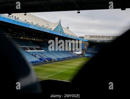 Sheffield, Royaume-Uni. 04th févr. 2023. Vue générale de Hillsborough pendant le match Sky Bet League 1 Sheffield mercredi contre Plymouth Argyle à Hillsborough, Sheffield, Royaume-Uni, 4th février 2023 (photo de Stanley Kasala/News Images) à Sheffield, Royaume-Uni le 2/4/2023. (Photo de Stanley Kasala/News Images/Sipa USA) crédit: SIPA USA/Alay Live News Banque D'Images