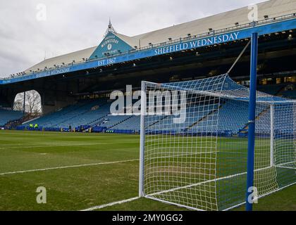 Sheffield, Royaume-Uni. 04th févr. 2023. Vue générale de Hillsborough pendant le match Sky Bet League 1 Sheffield mercredi contre Plymouth Argyle à Hillsborough, Sheffield, Royaume-Uni, 4th février 2023 (photo de Stanley Kasala/News Images) à Sheffield, Royaume-Uni le 2/4/2023. (Photo de Stanley Kasala/News Images/Sipa USA) crédit: SIPA USA/Alay Live News Banque D'Images