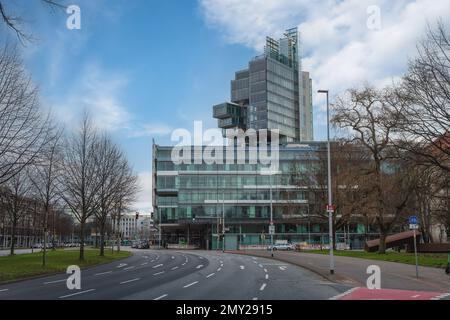 Immeuble de bureaux Nord-LB - Hanovre, Basse-Saxe, Allemagne Banque D'Images