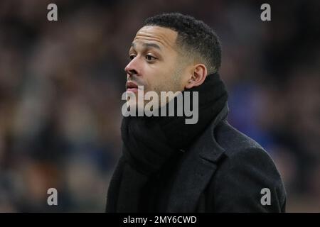 Hull, Royaume-Uni. 04th févr. 2023. Liam Rosenior responsable de Hull City pendant le match de championnat Sky Bet Hull City vs Cardiff City au MKM Stadium, Hull, Royaume-Uni, 4th février 2023 (photo de James Heaton/News Images) à Hull, Royaume-Uni le 2/4/2023. (Photo de James Heaton/News Images/Sipa USA) crédit: SIPA USA/Alay Live News Banque D'Images