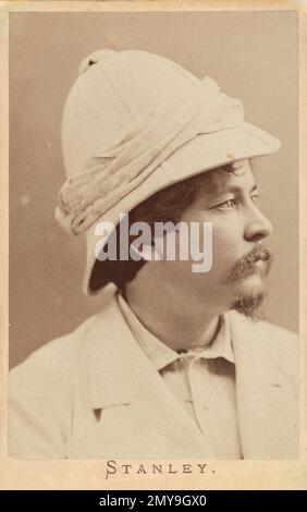 Photo portrait de l'explorateur et journaliste Sir Henry Morton Stanley c. 1872 Banque D'Images