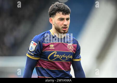 Ilias Président n°10 des Queens Park Rangers Ilias Président n°10 des Queens Park Rangers lors du match de championnat Sky Bet Huddersfield Town vs Queens Park Rangers au stade John Smith, Huddersfield, Royaume-Uni, 4th février 2023 (photo de Ben Roberts/News Images) Banque D'Images