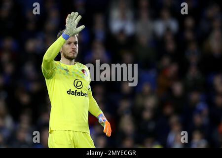 Brighton et Hove, Angleterre, le 4th février 2023. Neto de Bournemouth lors du match de la Premier League au stade AMEX, Brighton et Hove. Le crédit photo devrait se lire: Paul Terry / Sportimage Banque D'Images