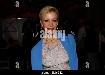 Annika Ernst BEI der Anja Gockel Fashion Show 'even Senses' auf der Berlin Fashion week automne/hiver 2023 im Hotel Adlon Kempinski. Berlin, 18.01.20 Banque D'Images